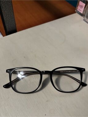 Firmoo shiny black frames